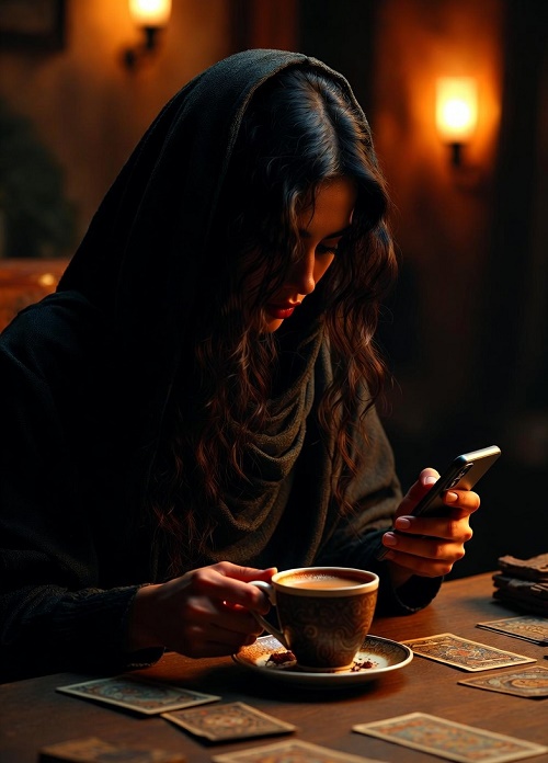 فال تاروت و قهوه انلاین و تلفنی دقیق